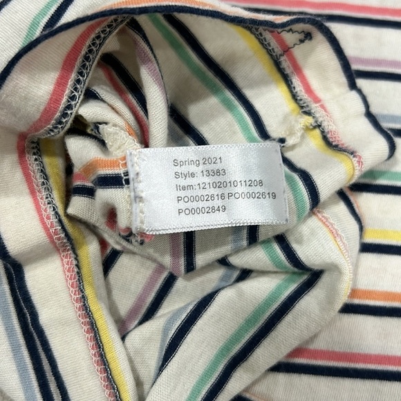 Marine layer • rainbow stripe short sleeve tee - Picture 7 of 7